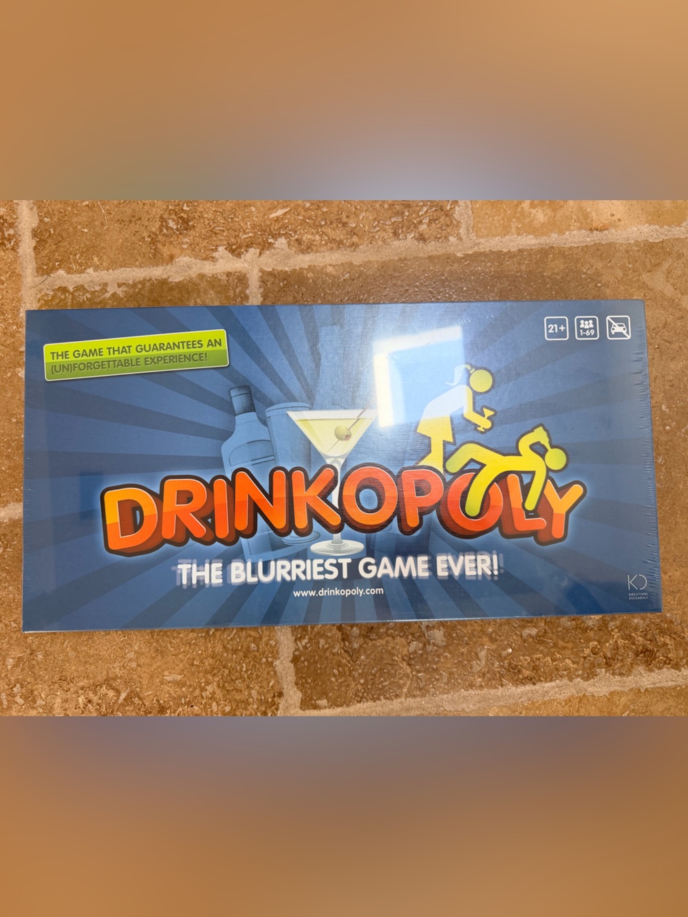 NIB Drunkopoly – The Blurriest Game Ever! 🍻